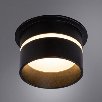 Светильник точечный встраиваемый Arte Lamp IMAI A2164PL-1BK 15Вт GU10