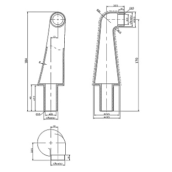 Основание для смесителя LEMARK LM8558CR