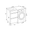Тумба под раковину напольная IDDIS Optima Home OPH110Bi95 48х47,2х86см