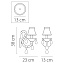 Бра Lightstar Princia 726611 40Вт E14
