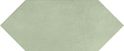 Настенная плитка KERAMA MARAZZI Фурнаш 35026 грань зелёный светлый глянцевый 14х34см 0,709кв.м. глянцевая