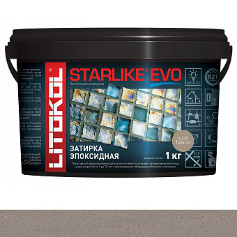 Эпоксидная затирка LITOKOL STARLIKE EVO табачный 1кг