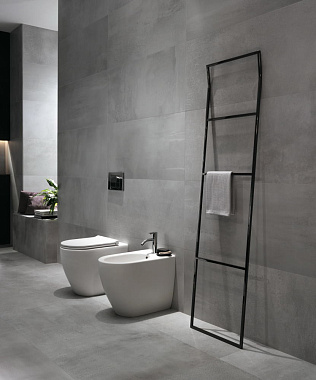 Лаппатированный керамогранит Atlas Concord Италия Blaze A7EY Aluminium Lapp 2PZ 75х150см 2,25кв.м.