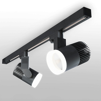 Трековый светильник Elektrostandard Accord a044429 LTB44 30Вт LED чёрный для трёхфазного трека