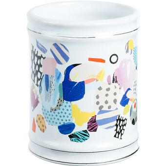 Стакан в ванную FIXSEN Art FX-620-3 белый/разноцветный