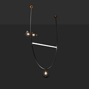 Светильник подвесной ImperiumLOFT Fabius 213802-23 120Вт G9/LED