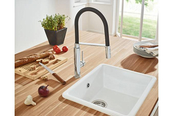 Смеситель для кухни GROHE Concetto New 31491000 выдвижной излив хром