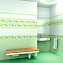 Настенная плитка KERAMA MARAZZI 2828 белый 28,5х8,5см 1,02кв.м. глянцевая