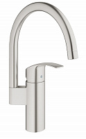 Смеситель для кухни GROHE Eurosmart 33202DC2 высокий излив Суперсталь