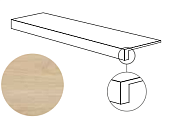 Плитка для ступеней ABK Poetry Wood PF60010349 Gradone Top Ecru Nat R 120х32см 0,384кв.м. матовая
