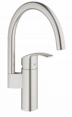 Смеситель для кухни GROHE Eurosmart 33202DC2 высокий излив Суперсталь