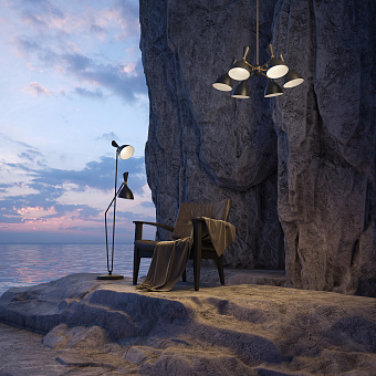 Люстра потолочная Odeon HALL 4665/6C 240Вт 6 лампочек E14