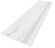 Плитка для ступеней ESTIMA Supreme Steptrade/SM01_NS/30x120 белый 120х30см 0,36кв.м. матовая
