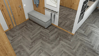 Виниловый ламинат Alpine Floor Дуб Мерга ECO 16-13 590х130х2,5мм 43 класс 2,23кв.м
