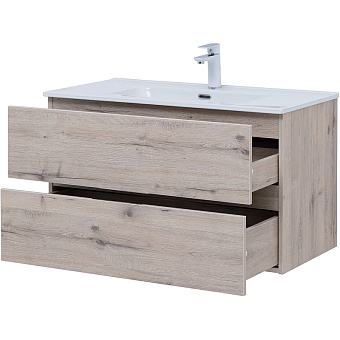 Тумба под раковину подвесная AQUANET Алвита New 303921 46х90х51,3см