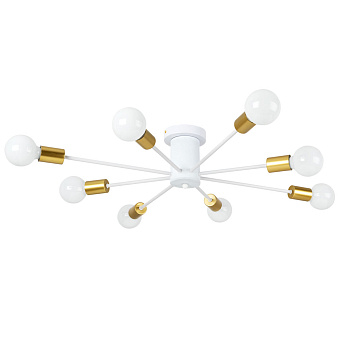 Люстра потолочная Arte Lamp ALASTOR A6702PL-8WH 40Вт 8 лампочек E27