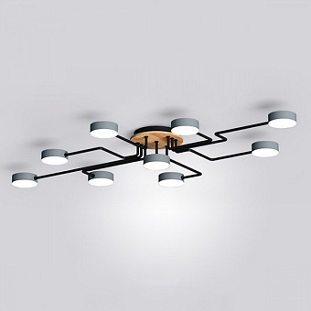 Люстра потолочная ImperiumLOFT ﻿scheme 231090-26 72Вт 9 лампочек LED