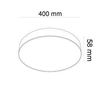 Светильник потолочный Maytoni Zon C032CL-L48MG4K 48Вт LED