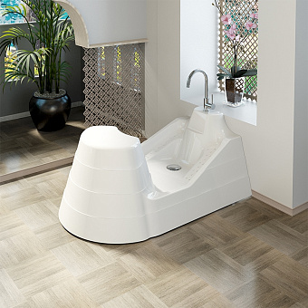 Ванна акриловая RADOMIR Вуду 1-01-0-0-1-165 120х80см отдельностоящая