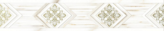 Бордюр Global Tile Calacatta Gold GT 10200000102 белый 40х7,5см 0,6кв.м.