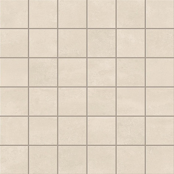 Керамическая мозаика Atlas Concord Италия Boost Pro A0QQ Ivory Mosaico Matt 30х30см 0,9кв.м.