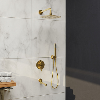 Душевая система RGW Shower Panels 51140855-06 SP-55G золото