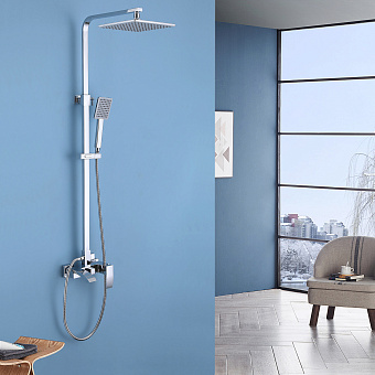Душевая система Abber Wasserfall AF8616 хром