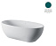 Ванна каменная ArtCeram Hoop ACW002 43 170х70см отдельностоящая