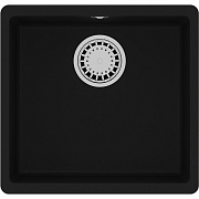 Мойка кухонная LEMARK SINARA 440-U 9910067 42х44см антрацит