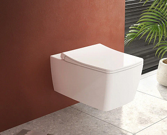 Унитаз подвесной VITRA Metropole 7672B003-0075 безободковый без микролифта