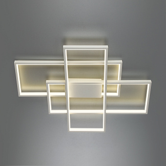 Светильник потолочный Eurosvet Direct 90177/3 белый 65Вт LED