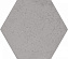 Матовый керамогранит WOW Love Affairs 114687 Concrete Hexagon Ash Grey 20х23см 0,35кв.м.