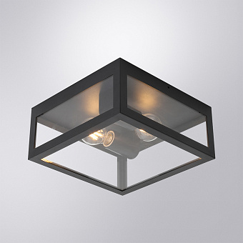 Светильник фасадный Arte Lamp BELFAST A4569PF-2BK 60Вт IP44 E27 чёрный