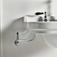 Раковина подвесная Kerasan Waldorf 4140K1bi/cr*1 60х55см