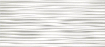 Настенная плитка Atlas Concord Италия 3D Wall A6BI Flows White Matt 50х120см 1,8кв.м. матовая