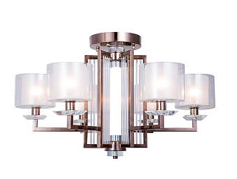Светильник потолочный Newport 4400 4406/C black nickel 60Вт E14