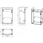 Тумба под раковину подвесная CERSANIT LARA SP-SZ-LARA-CO40/Wh 22х38х59см
