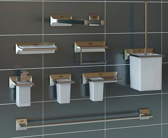 Полотенцедержатель GROHE Allure Brilliant 40496000 хром 5см