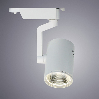Трековый светильник Arte Lamp TRACCIA A2320PL-1WH 20Вт LED прозрачный для однофазного трека