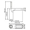Смеситель для раковины WASSERKRAFT Kammel 1803 хром