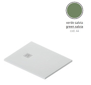 Душевой поддон ArtCeram Lapis PDR024 44 00 100х80см
