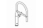 Смеситель для кухни GROHE Essence New 30294000 гибкий излив хром/белый