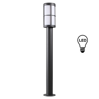 Светильник ландшафтный Novotech STREET 370776 18Вт IP54 E27 серый