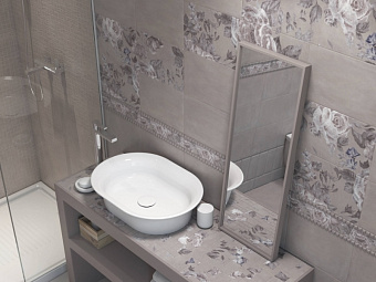 Матовый керамогранит KERAMA MARAZZI Александрия SG925100N серый 30х30см 1,44кв.м.