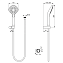 Душевой комплект IDEAL STANDARD IDEALRAIN EVO B2240AA chrome