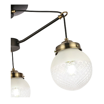 Люстра потолочная Evoluce STRICCE SLE110302-03 60Вт 3 лампочек E27