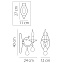 Бра Lightstar Stregaro 694612 60Вт E14