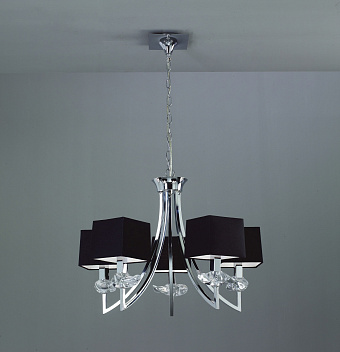 Люстра подвесная Mantra AKIRA 0782 100Вт 5 лампочек E14