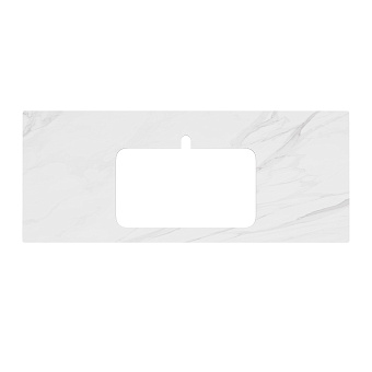 Столешница KERAMA MARAZZI Plaza PL2.SG507100R\120 Керамогранит 48х117см белый