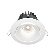 Светильник точечный встраиваемый Maytoni Yin DL031-L12W4K-D-W 12Вт LED